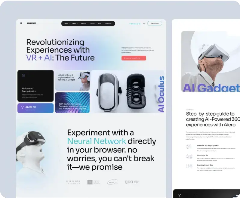 AI Agency & Technology HTML Template