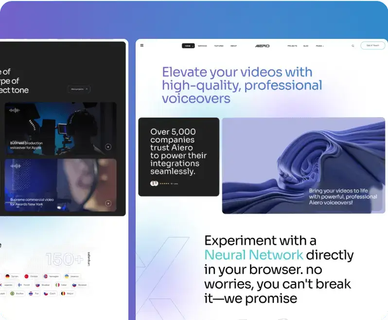 AI Agency & Technology HTML Template