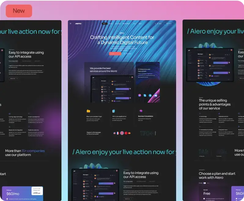 AI Agency & Technology HTML Template