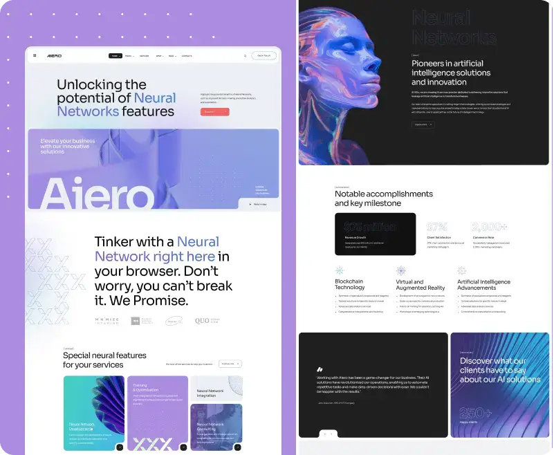 AI Agency & Technology HTML Template