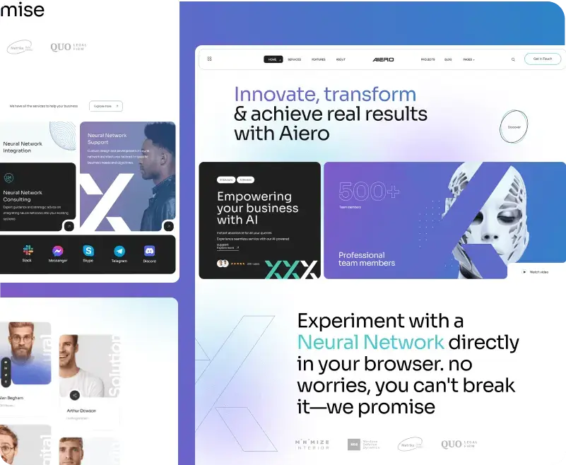 AI Agency & Technology HTML Template