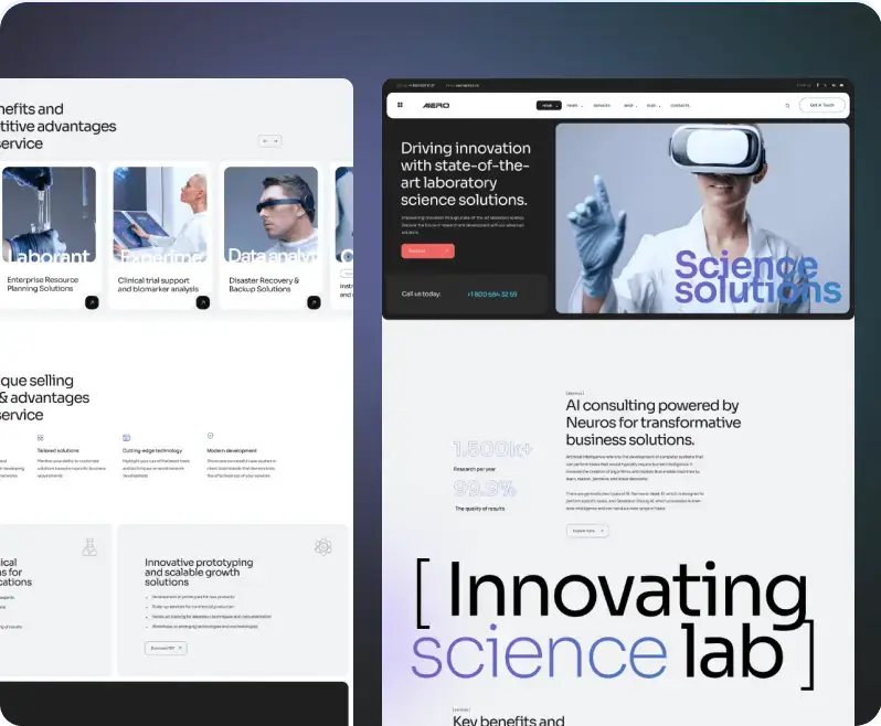 AI Agency & Technology HTML Template